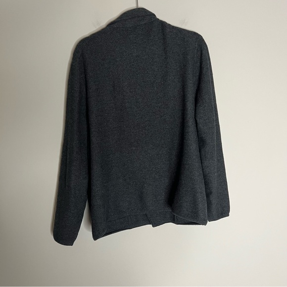 Alex Mill Superfine Merino Wool Mill Blazer Jacket Charcoal Gray Men's XL - Picture 6 of 7